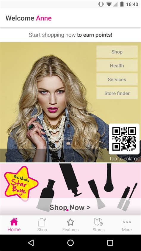 superdrug app.